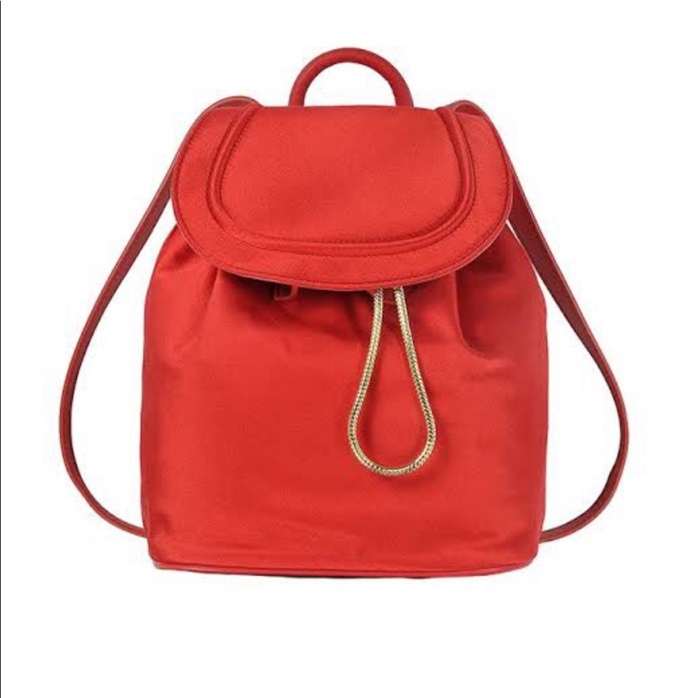 NWT DVF Satin Backpack H2390104N16